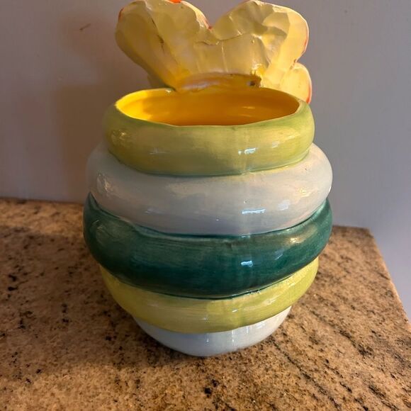 ONE OF A KIND original Francesca Kaye floral  Vase - Picture 4 of 7